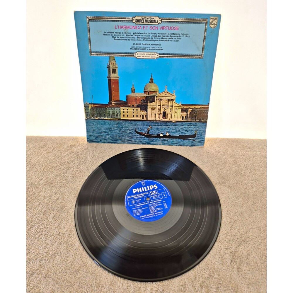 Philips L'Harmonica Et Son Virtuose Vinyl LP 12" 33 RPM Garden 839.851 GSY